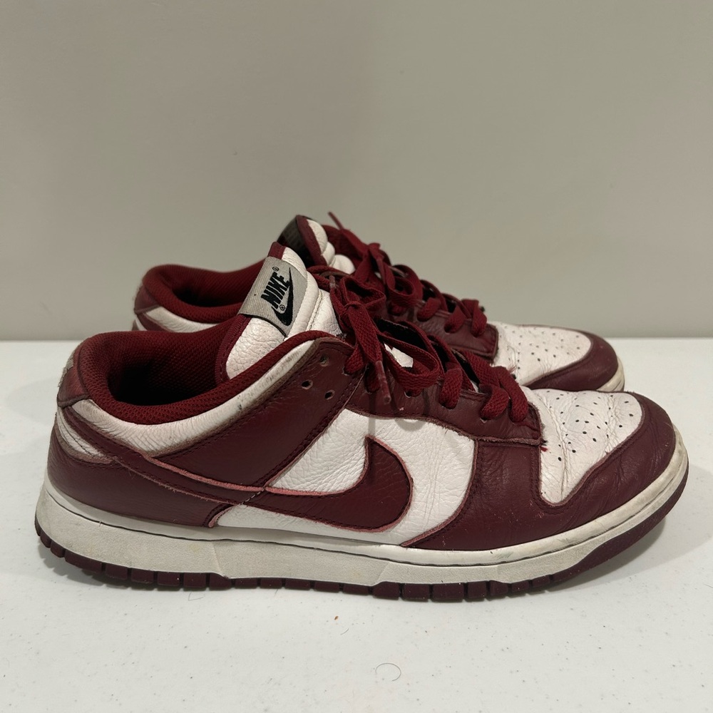 Nike Burgundy and White Athletic Shoes - Picture 2 of 6